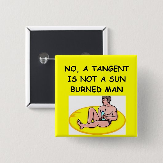 数学の冗談 缶バッジ (正面&裏面)