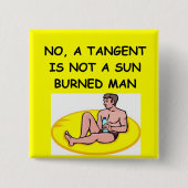 数学の冗談 缶バッジ (正面)