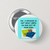 数学の冗談 缶バッジ (正面&裏面)