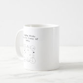 数学の力で心を育てる | 未来を拓く教育 コーヒーマグカップ (正面左)