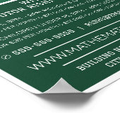 数学の勉強の勉強広告会 ポスター (角)