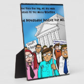 数学の反乱おもしろいギフトティー&カード フォトプラーク (側面)