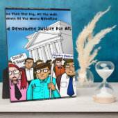 数学の反乱おもしろいギフトティー&カード フォトプラーク (側面)