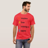 数学の名言 スクールガール Tシャツ (正面フル)