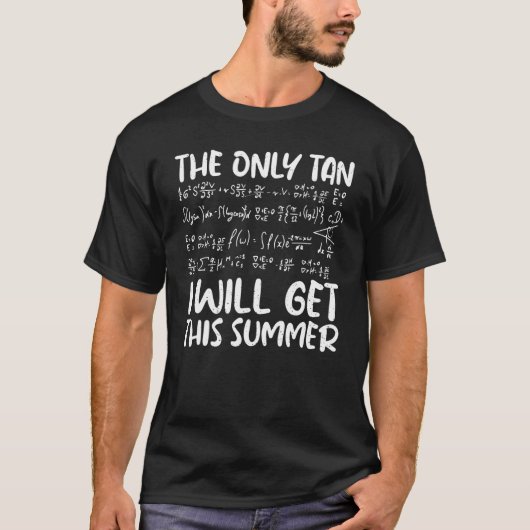 数学の名言 Tシャツ (正面)