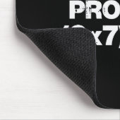 数学の問題を解く 67 おもしろTシャツ キッズ ボーイズ マウスパッド (コーナー)