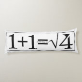 数学の天才 ボディピロー (裏面)