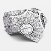 数学の天才Steampunkの九九 ネクタイ (ロール)