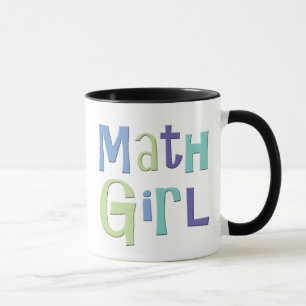 数学の女の子 マグカップ