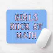 数学の女子ロック マウスパッド (マウス)