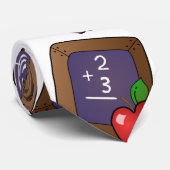 数学の学校先生Apple Blackboardネクタイ ネクタイ (ロール)