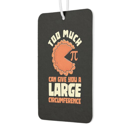 数学の学生のPiが多すぎる カーエアーフレッシュナー (左)