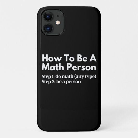 数学の専門家になる方法 Case-Mate iPhoneケース (裏面)