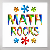 数学の岩石 ポスター (正面)