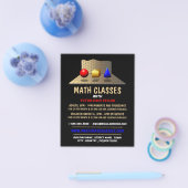 数学の形状、数学のクラス広告ズ チラシ (シングル)