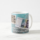 数学の恋人のためのカールF. Gauss Mug コーヒーマグカップ (正面右)
