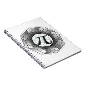 数学の愛好家のためのPi Day光学錯覚ノートブック ノートブック (右側)