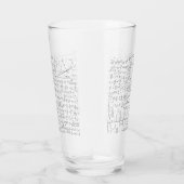 数学の愛好家,数学の公式,数学のギーク タンブラーグラス (右)