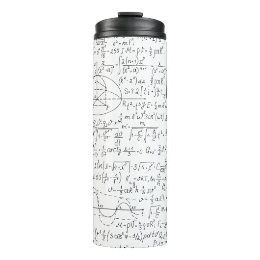 数学の愛好家,数学の公式,数学のギーク タンブラー (正面)