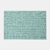 数学の愛好家,数学の公式,数学のギーク ドアマット (正面)