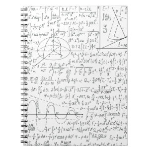 数学の愛好家,数学の公式,数学のギーク ノートブック