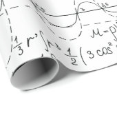 数学の愛好家,数学の公式,数学のギーク ラッピングペーパー (ロールコーナー)