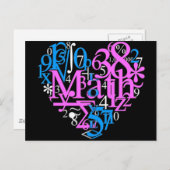 数学の愛 ポストカード (正面/裏面)