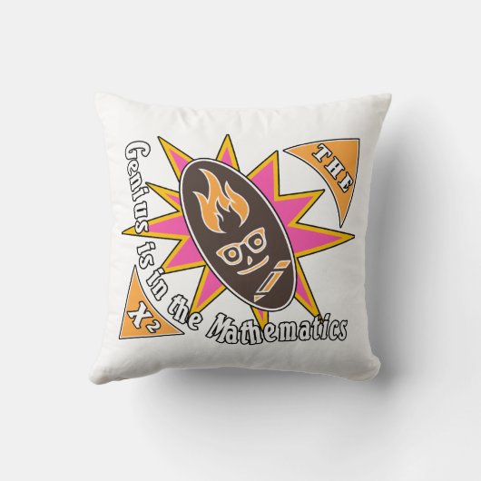 数学の才が有る クッション (裏面)
