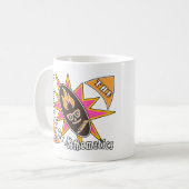 数学の才が有る コーヒーマグカップ (正面左)