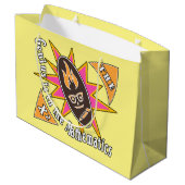 数学の才が有る ラージペーパーバッグ (裏面アングル)