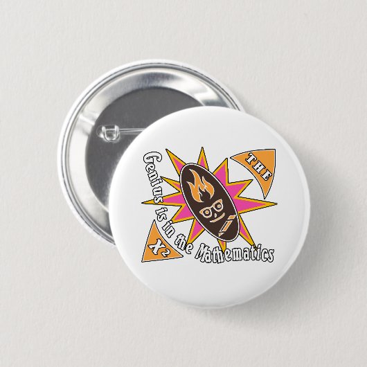 数学の才が有る 缶バッジ (正面&裏面)