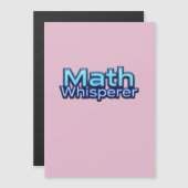 数学の指南役 マグネット招待状 (正面/裏面)