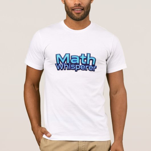 数学の指南役 Tシャツ (正面)