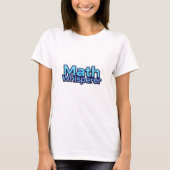 数学の指南役 Tシャツ (正面)