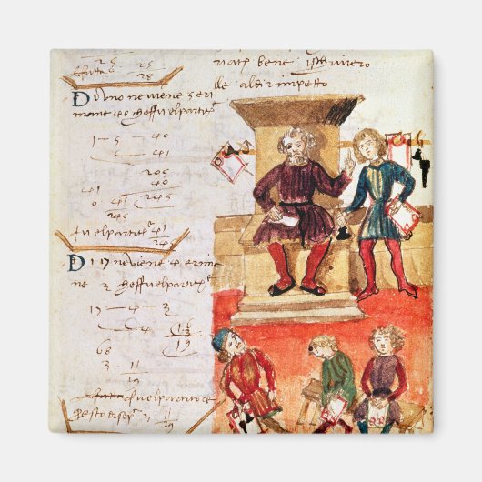 数学の授業、数学論文から マグネット (正面)