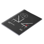 数学の教師のギフトの無料の鋭角の学校 ノートブック (左側)