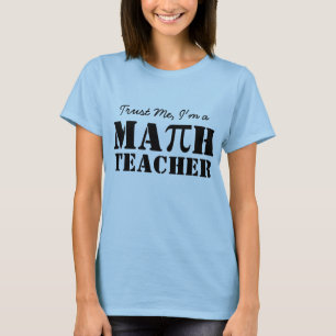 数学の教師のワイシャツは私がPiの学校ギフトを教えることを信頼します Tシャツ