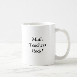 数学の教師の石! コーヒーマグカップ
