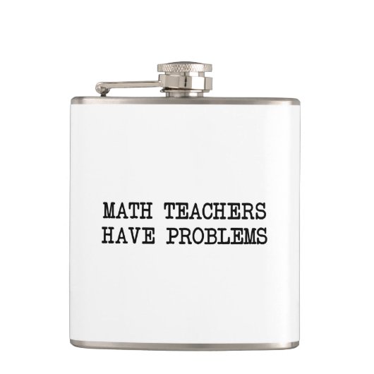 数学の教師問題 フラスク (正面)