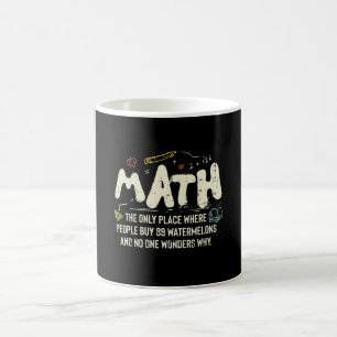 数学の数学の数学の先生ギフト コーヒーマグカップ