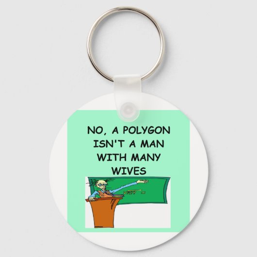 数学の数学の数学 キーホルダー (正面)