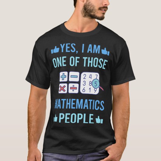 数学の数学の数学 Tシャツ (正面)