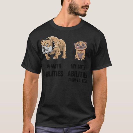 数学の数学者テスト友情の方法 Tシャツ (正面)