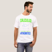 数学の整数部を計算する Tシャツ (正面フル)