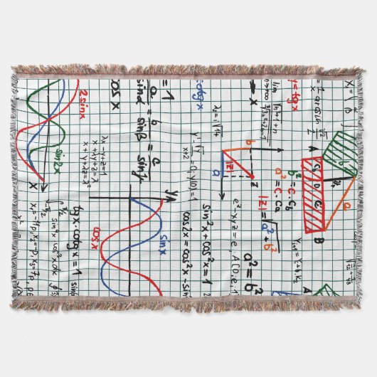 数学の方式数 スローブランケット (正面)