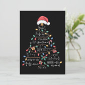 数学の方程式 クリスマスツリー クリスマス ホリデー 先生 (スタンド正面)