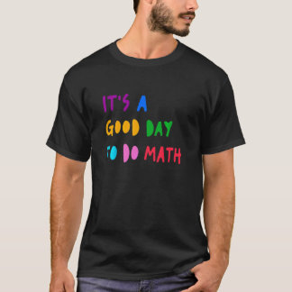 数学の日です 生徒 先生 学校 Tシャツ