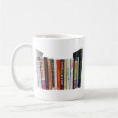 数学の本だな コーヒーマグカップ (左)