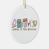 数学の破壊の武器 セラミックオーナメント (右)