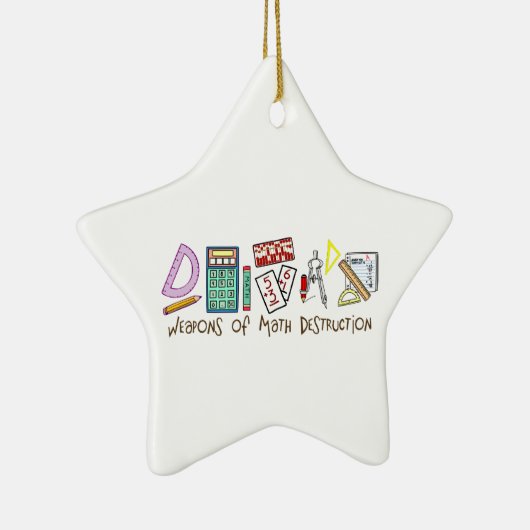 数学の破壊の武器 セラミックオーナメント (右)